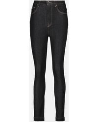 Dolce & Gabbana - High-rise Skinny Jeans - Lyst