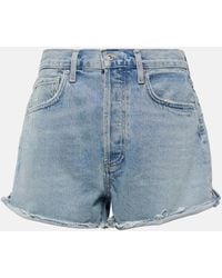 Citizens of Humanity - Marlow Mid-Rise Denim Shorts - Lyst