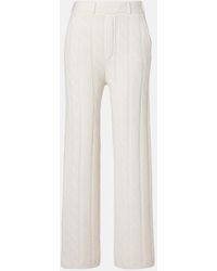 Lisa Yang - Ebba Low-Rise Cashmere Wide-Leg Pants - Lyst