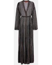 Missoni - Chevron Lame Cardigan - Lyst
