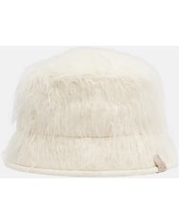 Brunello Cucinelli - Alpaca-Blend Bucket Hat - Lyst