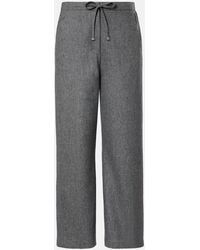 Max Mara - Floria Virgin Wool Wide-Leg Pants - Lyst