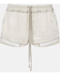 Rick Owens - Cotton Jersey Shorts - Lyst