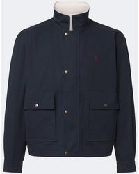 Saint Laurent - Reversible Cotton Jacket - Lyst