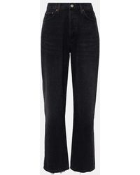 Agolde - Mid-Rise Straight Jeans 90's - Lyst