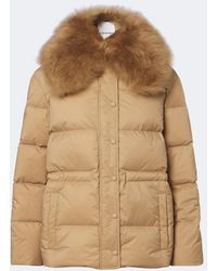 Yves Salomon - Shearling-Trimmed Down Jacket - Lyst