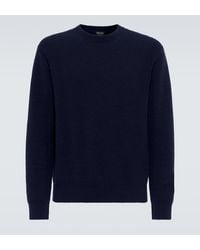 ZEGNA - Ribbed-Knit Cashmere Sweater - Lyst