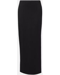 KHAITE - Lilth Crepe Jersey Pencil Skirt - Lyst