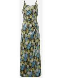 Diane von Furstenberg - Bedrucktes Maxikleid Saavya Aus Jersey - Lyst