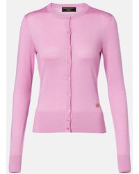 Dolce & Gabbana - Cashmere And Silk Cardigan - Lyst