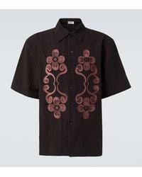 Commas - Camisa Reflection Bordada - Lyst