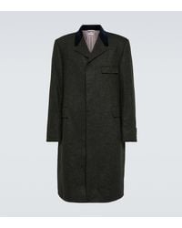 Thom Browne - Wool Coat - Lyst