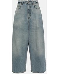Balenciaga - Wide-Leg Jeans - Lyst