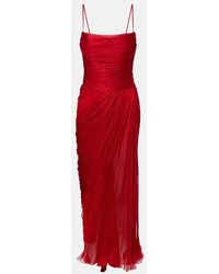 Maria Lucia Hohan - Rio Draped Silk Muslin Gown - Lyst