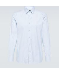 ZEGNA - Trofeo Cotton Shirt - Lyst
