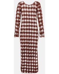 Anna Kosturova - Crochet Cotton Beach Dress - Lyst