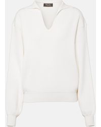 Loro Piana - Tazawa Cotton Polo Sweater - Lyst