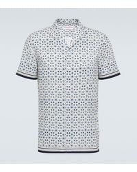 Orlebar Brown - Hibbert Floral Bowling Shirt - Lyst
