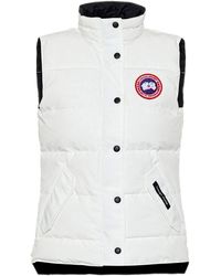 Canada Goose Freestyle Quilted Shell Down Vest - White