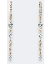 Anita Ko - Olympia 18Kt Drop Earrings With Diamonds - Lyst