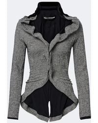 Junya Watanabe - Houndstooth Wool-Blend Jacket - Lyst