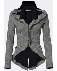 Junya Watanabe - Houndstooth Wool-Blend Jacket - Lyst