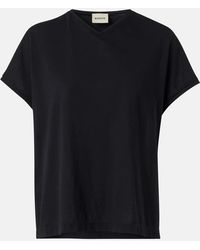 KHAITE - Top Devra De Mezcla De Algodon - Lyst