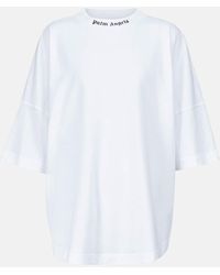 Palm Angels - T-Shirt aus Baumwoll-Jersey - Lyst