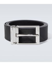 Burberry - Faux Leather Belt - Lyst