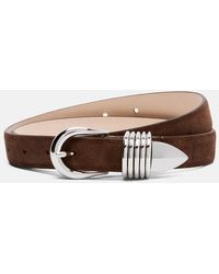 DEHANCHE - Hollyhock Suede Belt - Lyst