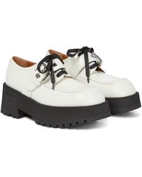 Marni Leather Loafers - White