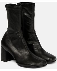 Dries Van Noten - Leather Ankle Boots 60 - Lyst