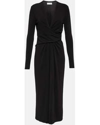 Velvet - Eliana Jersey Midi Dress - Lyst