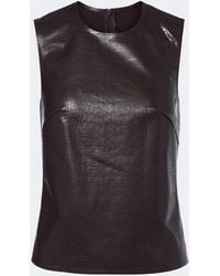 Wolford - Croc-Effect Top - Lyst