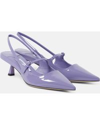 Jimmy Choo - Didi 45 Patent Leather Slingback Pumps - Lyst