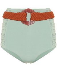 Johanna Ortiz Bikini-Oberteil Morning Glory - Grün