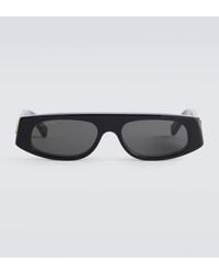Gucci - Logo Flat-Top Sunglasses - Lyst