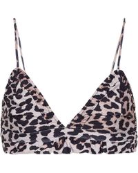 Ganni Bikini-Höschen - Schwarz