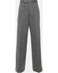 Vivienne Westwood - Tailored Straight Wool Pants - Lyst