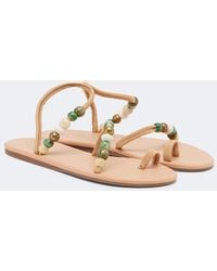 Ancient Greek Sandals - Eleftheria Beaded Sandals - Lyst