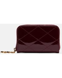 Saint Laurent - Cassandre Bijou Patent Leather Wallet - Lyst