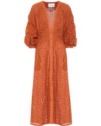 Johanna Ortiz Vestido Magical Discipline - Naranja