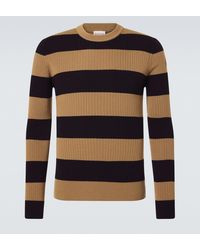 Moncler - Striped Wool Sweater - Lyst