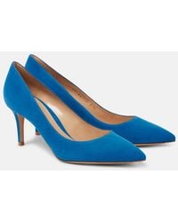 Gianvito Rossi - Gianvito 70 Suede Pumps - Lyst