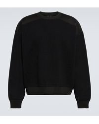 Y-3 - Pullover Utility in misto lana - Lyst
