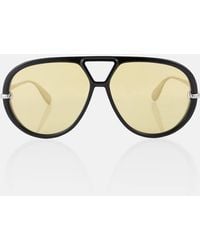 Bottega Veneta - Aviator-Sonnenbrille Classic - Lyst