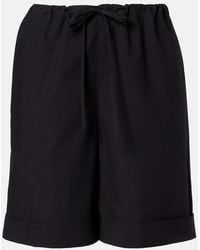 The Row - Emiliano Cotton Shorts - Lyst