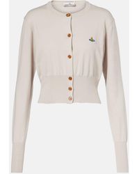 Vivienne Westwood - Cardigan Bea Orb Aus Baumwolle Und Kaschmir - Lyst