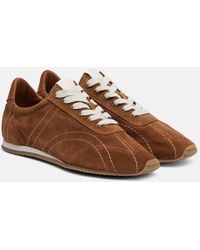 TOTEME - Baskets En Daim - Lyst