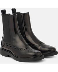 Tod's - Leather Chelsea Boots - Lyst